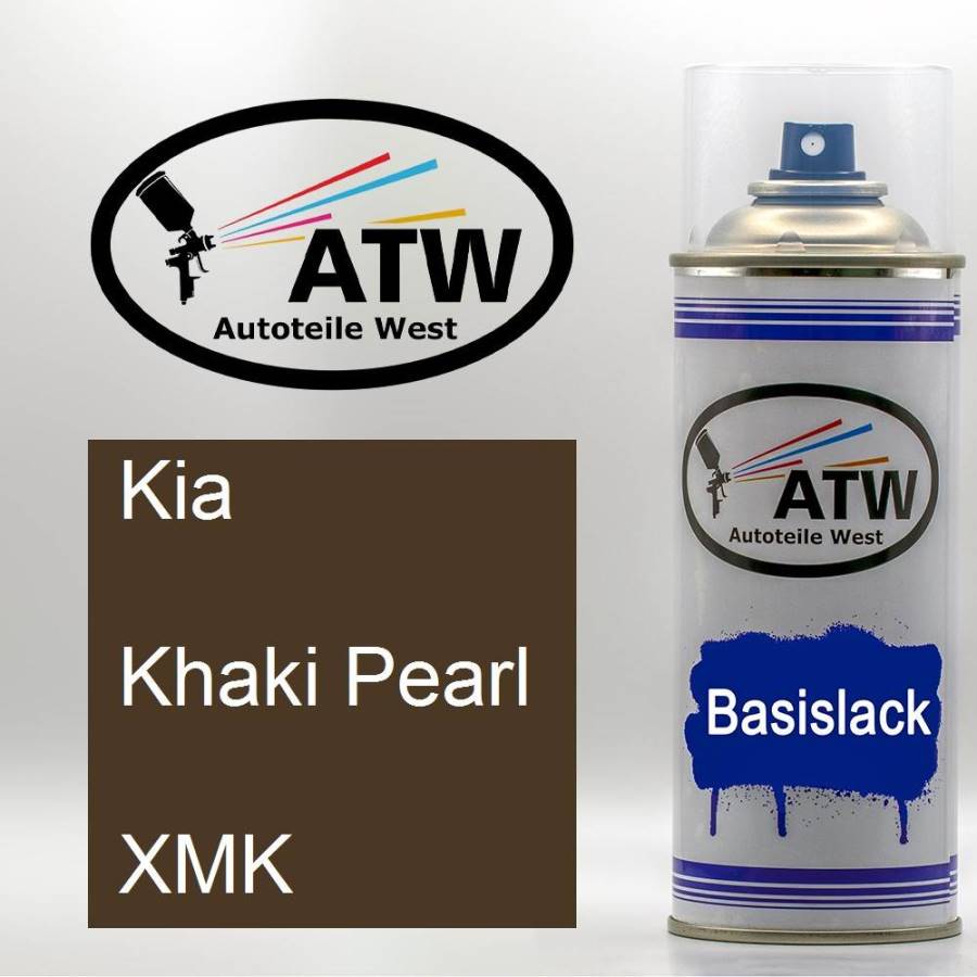Kia, Khaki Pearl, XMK: 400ml Sprühdose, von ATW Autoteile West.